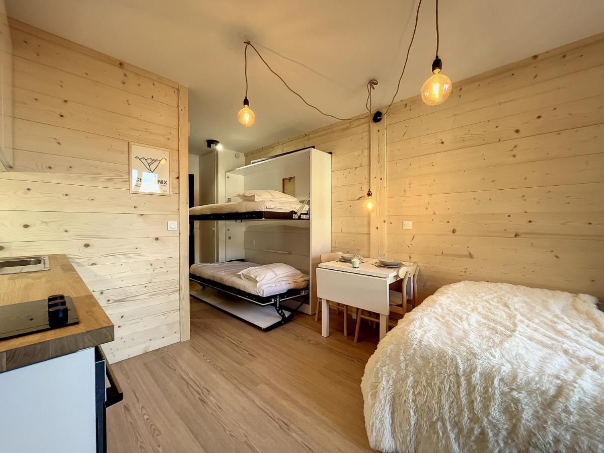 Superbe Studio Refait A Neuf Et Tout Equipe Avec Parking Chamonix ภายนอก รูปภาพ